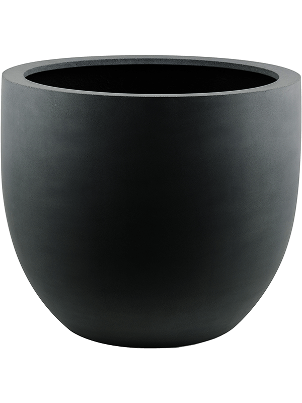 Кашпо Argento New Egg Pot black