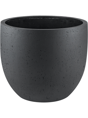 Кашпо Grigio New Egg Pot Anthracite Concrete