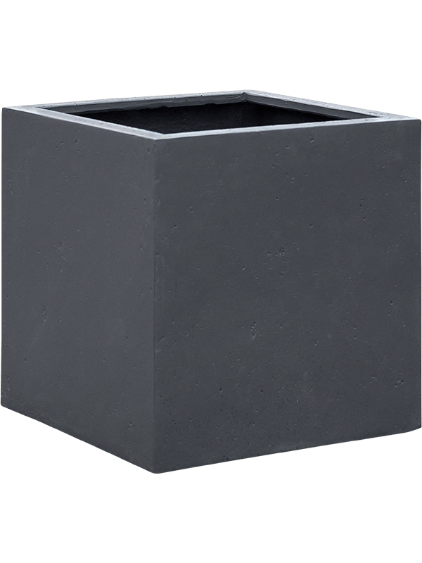 Кашпо Grigio Cube Anthracite Concrete