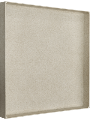 Картина из мха nova frame античный белый бетон 100% ягель (травянисто-зелёный)