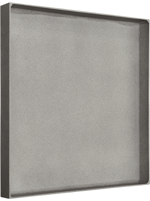 Картина из мха nova frame необработанный бетон 30% шаровидный мох 70% ягель (микс)