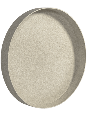 Картина из мха nova frame античный белый бетон 30% шаровидный мох 70% ягель (микс)