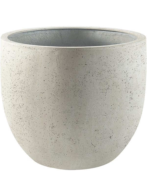 Кашпо Grigio New Egg Pot Antique White Concrete