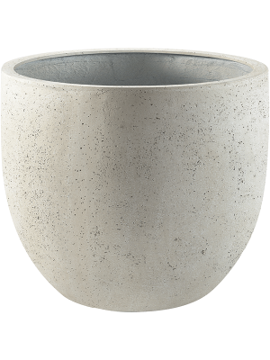 Кашпо Grigio New Egg Pot Antique White Concrete