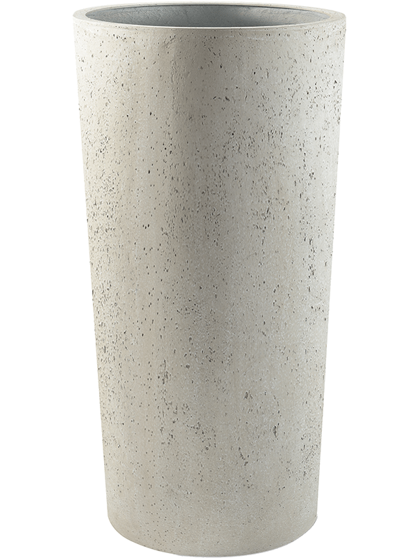 Кашпо Grigio Vase Tall Antique White Concrete