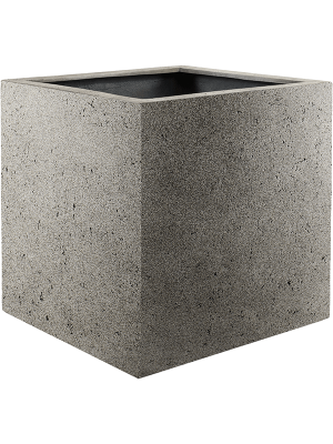 Кашпо Grigio Cube Natural Concrete