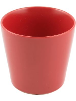 Кашпо Basic Round Minipot Red