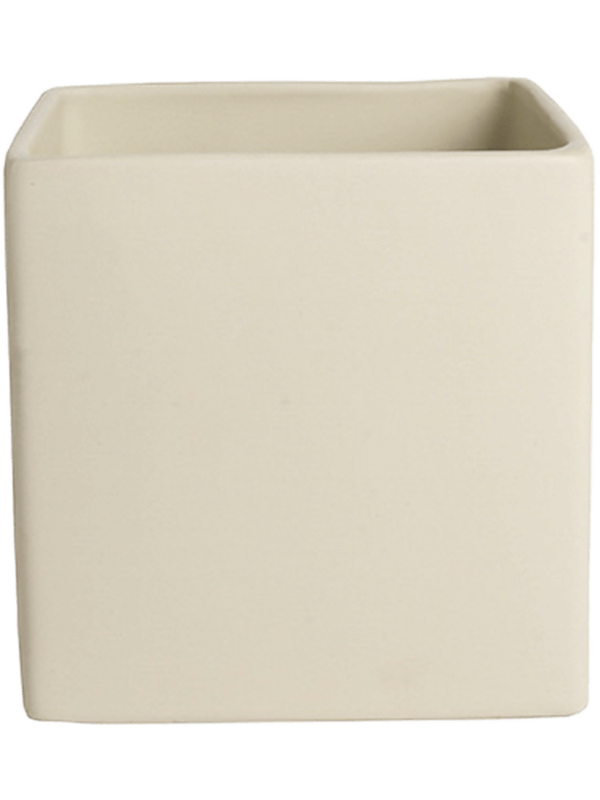 Кашпо Basic Square Minipot Cream