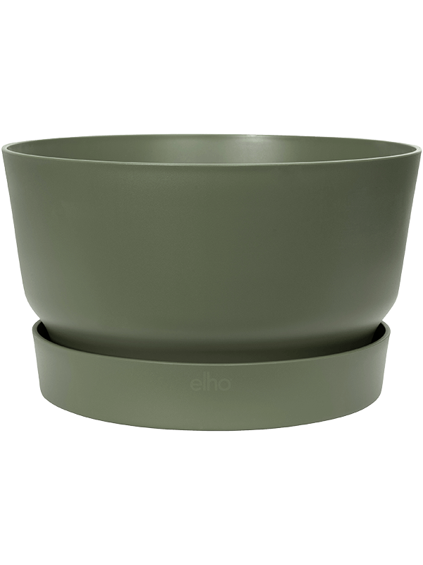 Кашпо Greenville Bowl Leaf Green