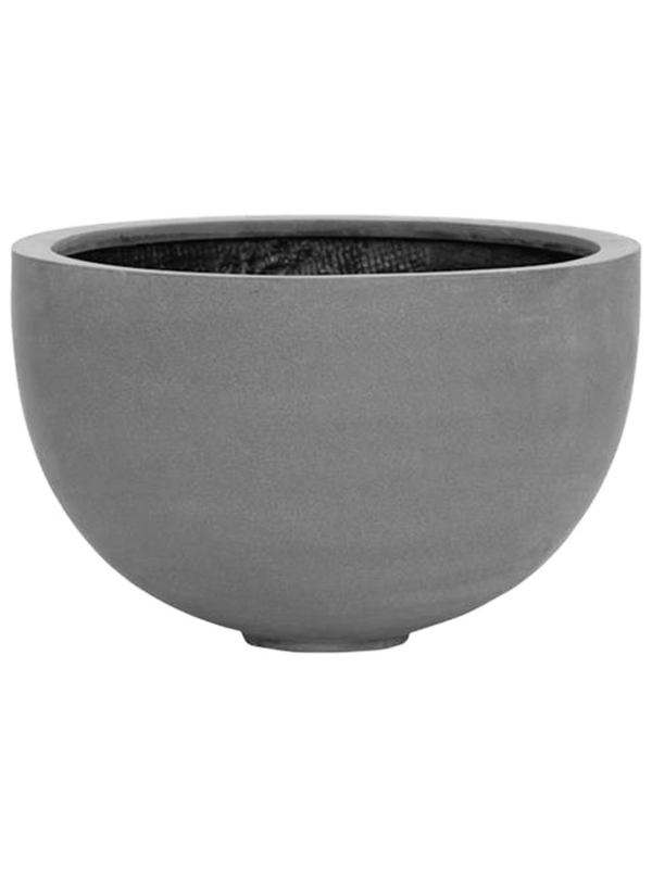 Кашпо Fiberstone Bowl grey