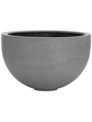 Кашпо Fiberstone Bowl grey