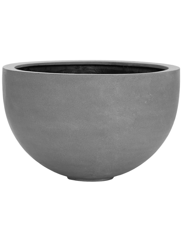 Кашпо Fiberstone Bowl grey