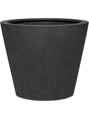 Кашпо Granite Bucket L Midnight Black