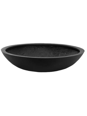 Кашпо Fiberstone Jumbo bowl S Black