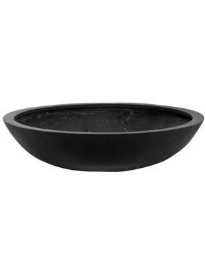 Кашпо Fiberstone Jumbo bowl M Black