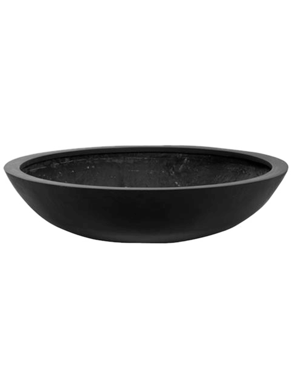 Кашпо Fiberstone Jumbo bowl M Black