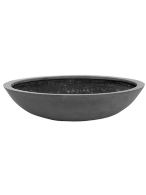 Кашпо Fiberstone Jumbo bowl S Grey