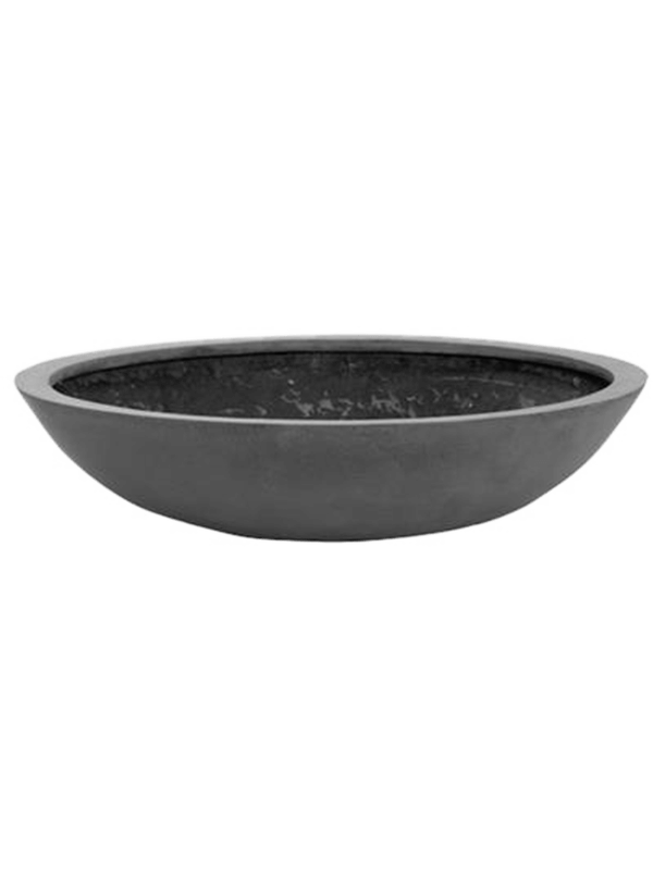 Кашпо Fiberstone Jumbo bowl S Grey