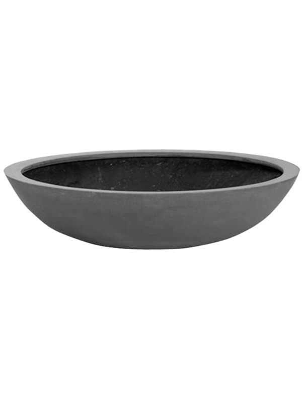 Кашпо Fiberstone Jumbo bowl M Grey