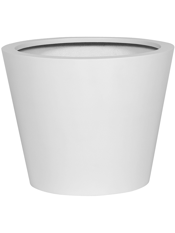 Кашпо Fiberstone Bucket S Matt white