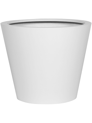 Кашпо Fiberstone Bucket M Matt white