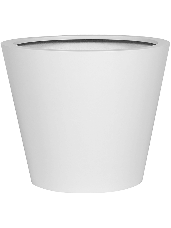 Кашпо Fiberstone Bucket M Matt white