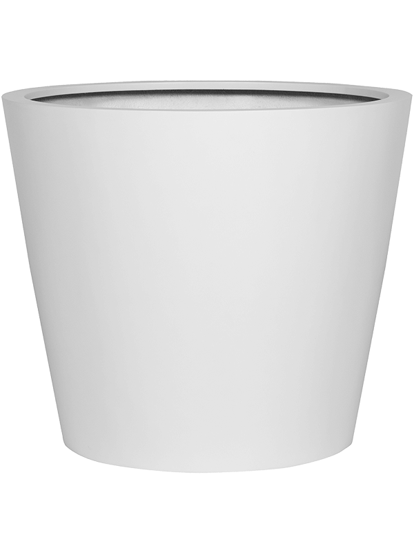 Кашпо Fiberstone Bucket L Matt white