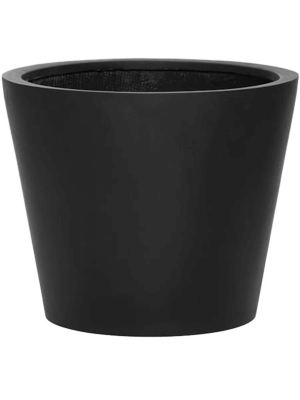 Кашпо Fiberstone Bucket S Black