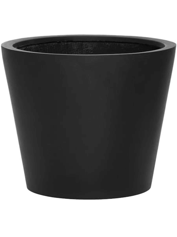 Кашпо Fiberstone Bucket S Black