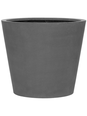 Кашпо Fiberstone Bucket L Grey