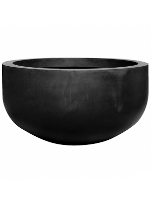 Кашпо Fiberstone City Bowl S Black