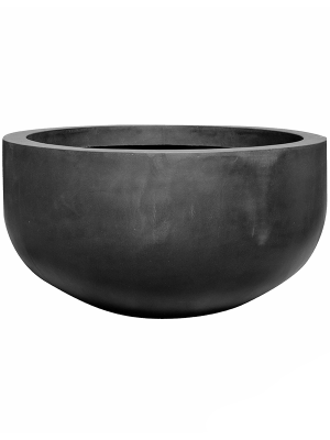 Кашпо Fiberstone City Bowl L Black