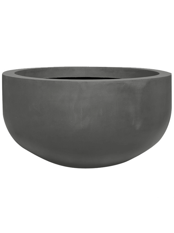 Кашпо Fiberstone City Bowl L Grey