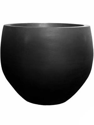 Кашпо Fiberstone Jumbo Orb S Black