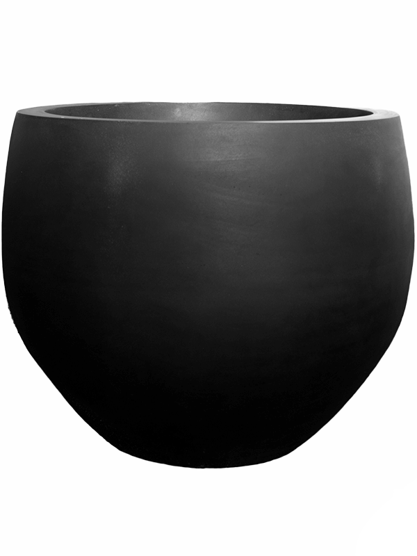 Кашпо Fiberstone Jumbo Orb S Black