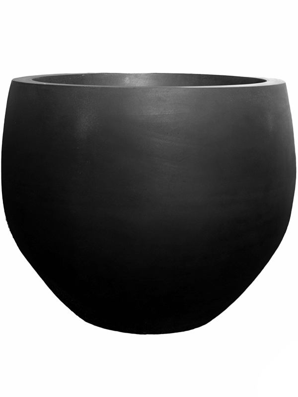 Кашпо Fiberstone Jumbo Orb L Black