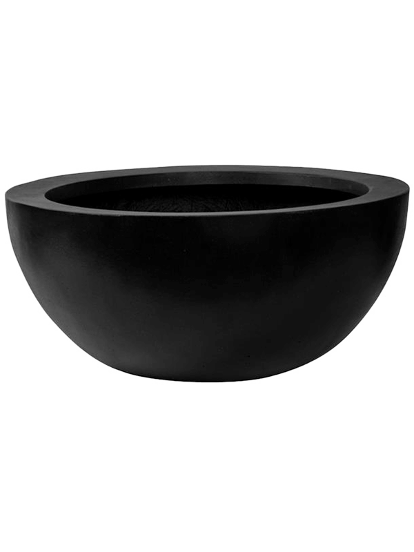 Кашпо Fiberstone Vic Bowl L Black