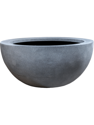 Кашпо Fiberstone Vic Bowl M Grey