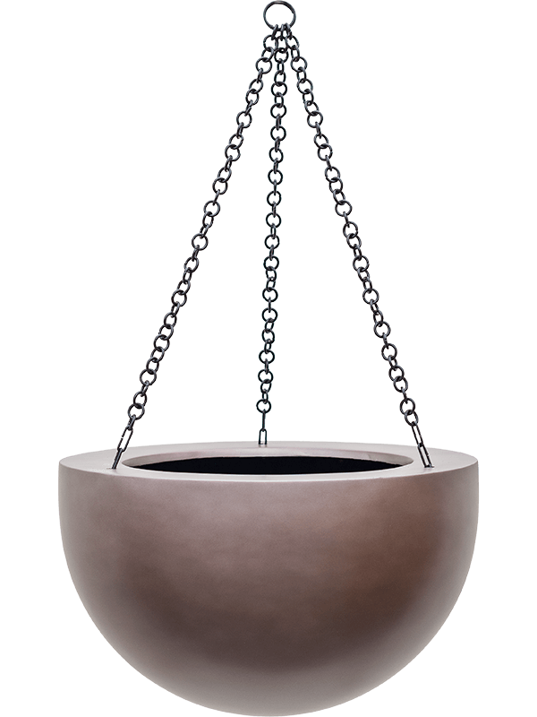 Кашпо подвесное Baq Gradient Hanging Bowl Matt Coffee