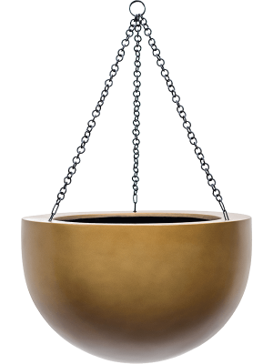 Кашпо подвесное Baq Gradient Hanging Bowl Matt Honey