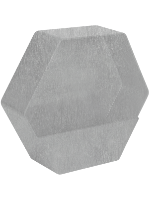 Кашпо настенное Multivorm Hexagoon Wallplanter High shine