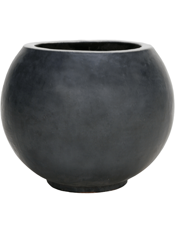 Кашпо Plain Globe De Luxe Anthracite