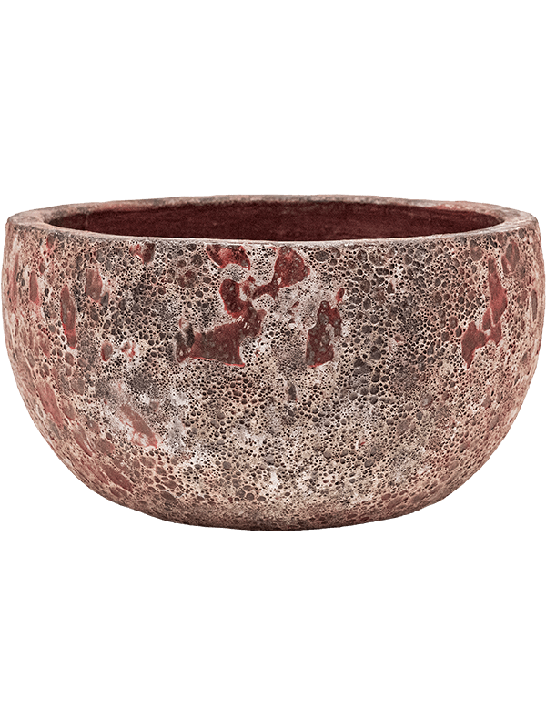 Кашпо Baq Lava Bowl relic pink