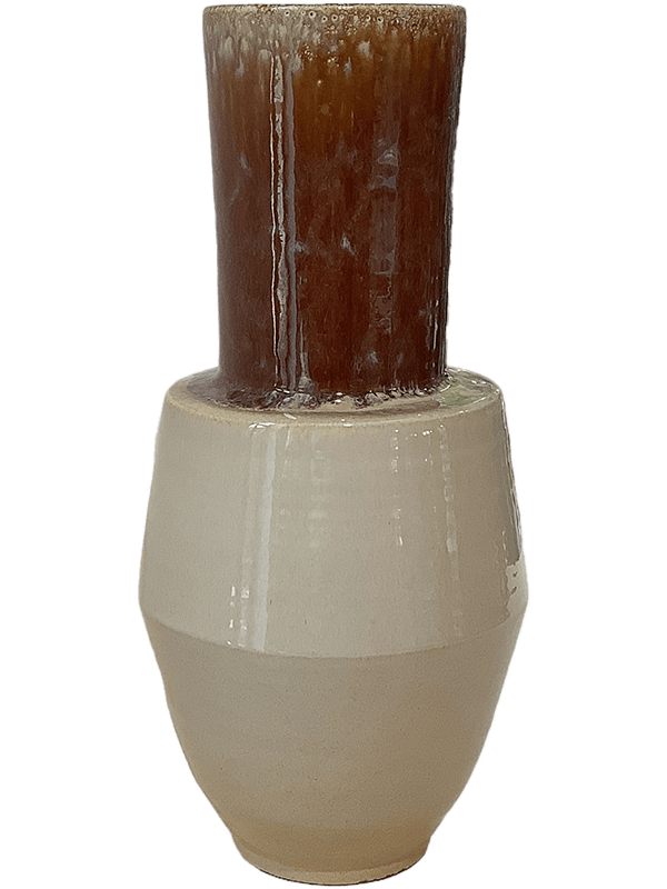 Кашпо So What Vase Reactive Natural Brown