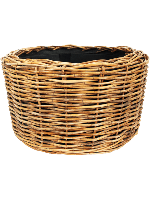 Кашпо Drypot Rattan Round Jumbo