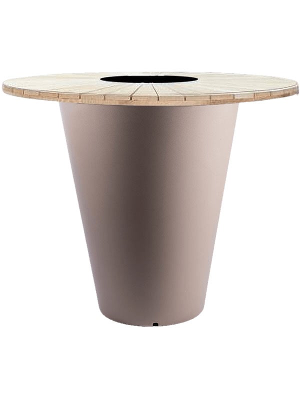 Стол барный с кашпо Otium Olla Table Herba Cappuccino