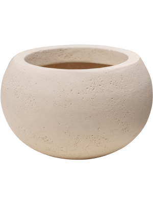 Кашпо Baq Polystone Plain Bowl Natural