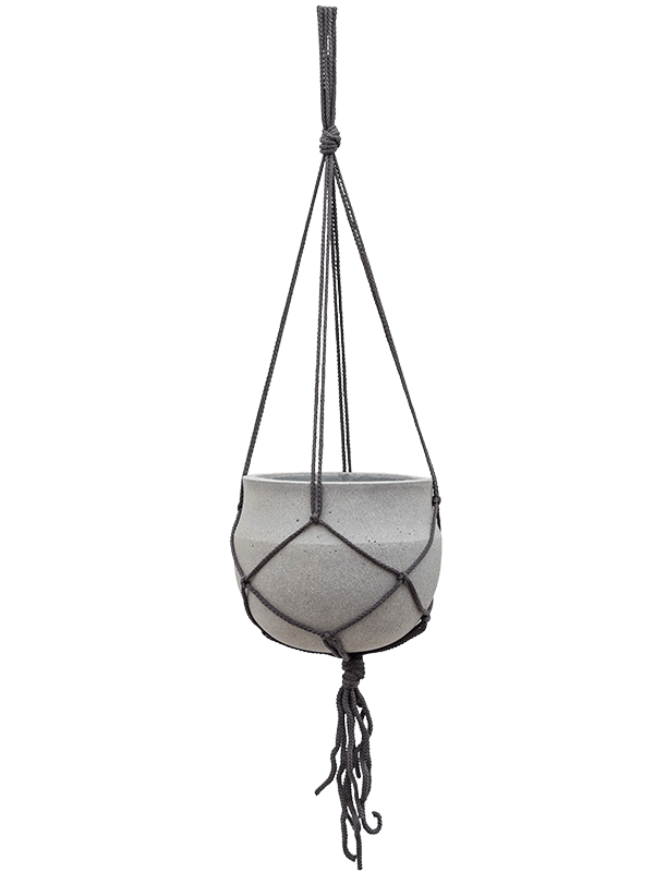 Кашпо подвесное Stone (Hanging) Hans S Light Brushed