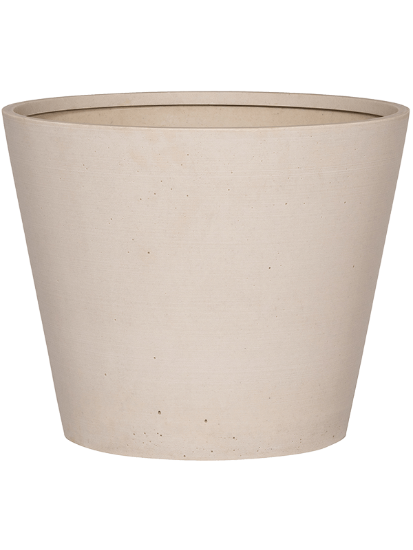 Кашпо Refined Bucket S Natural White