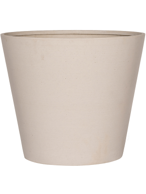 Кашпо Refined Bucket M Natural White